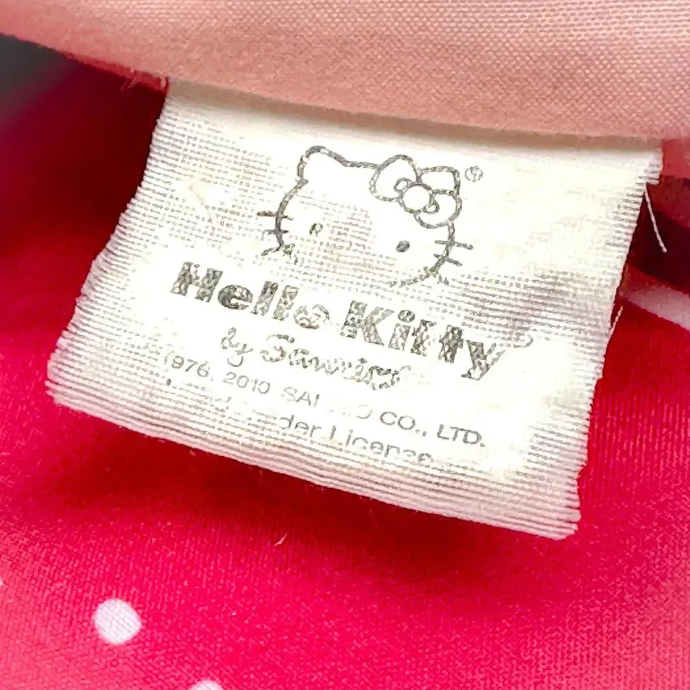 Sanrio Hello Kitty Twin Comforter Pink Bedding 2010 Kitty Cat on Phone & Reading